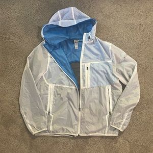 Champion White Rain Jacket- Size XL